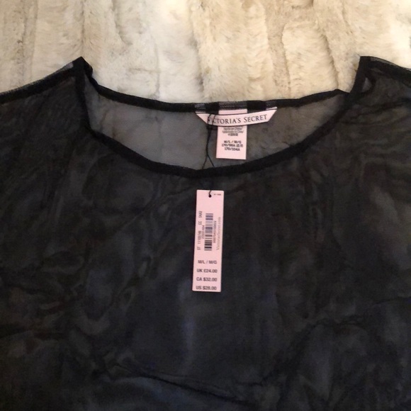 Victoria Secret Sheer Mesh Top - Picture 2 of 3